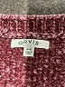 Orvis 100% Polyester Metallic Burgundy Pullover Sweater Size M - photo 7