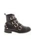 Steve Madden 100% Leather Black Ankle Boots Size 8 1/2 - photo 1