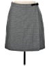L.L.Bean 100% Cotton Houndstooth Gray Formal Skirt Size 8 - photo 1