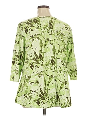 D&Co. 3/4 Sleeve Blouse (view 2)