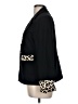Chico's 100% Polyester Animal Print Black Blazer Size Med (1) - photo 5