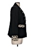 Chico's 100% Polyester Animal Print Black Blazer Size Med (1) - photo 4