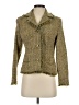 Kate Hill Tweed Gold Wool Blazer Size 4 (petite) - photo 1