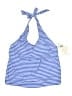 L.L.Bean Stripes Blue Swimsuit Top Size 14 - photo 1