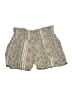Three Dots 100% Rayon Paisley Ivory Shorts Size XL - photo 1