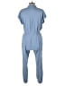 Shinestar 100% Rayon Solid Blue Jumpsuit Size XL - photo 2