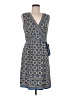 Max Studio Paisley Blue Casual Dress Size M - photo 1