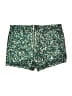 Charlotte Russe 100% Polyester Metallic Green Shorts Size M - photo 2