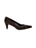 Stuart Weitzman Solid Brown Burgundy Heels Size 7 - photo 1