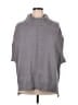 Joan Vass Gray Turtleneck Sweater Size XL - photo 1