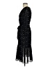 Point Sur 100% Polyester Stars Black Cocktail Dress Size 00 - photo 5