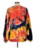 AndTheWhy 100% Cotton Tie-dye Orange Sweatshirt Size L - photo 2