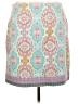 Talbots Paisley Teal Casual Skirt Size 16 - photo 2