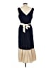 DKNY 100% Polyester Blue Casual Dress Size 12 - photo 2