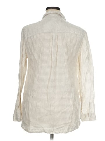 Garnet Hill Long Sleeve Button-Down Shirt (view 2)