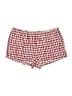 Edikted 100% Polyester Checkered-gingham Red Shorts Size M - photo 1