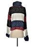 G.I.L.I. Color Block Red Turtleneck Sweater Size XS - photo 2