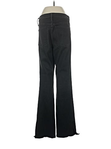 Madewell Skinny Flare Jeans in Bellhaven Wash: Slit-Hem Edition (view 2)