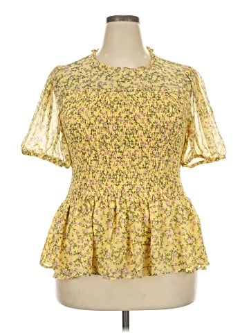 Torrid Short Sleeve Blouse (view 1)