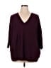 Purejill Burgundy Pullover Sweater Size XL - photo 1