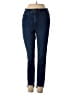 Express Solid Blue Jeans Size 2 - photo 1