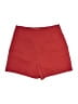 MNG Solid Red Shorts Size 6 - photo 2