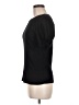 1.State 100% Cotton Black Short Sleeve Top Size M - photo 5