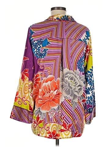 Natori Long Sleeve Blouse (view 2)