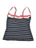 Beach House Stripes Blue Swimsuit Top Size 14 - photo 2