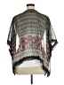 Angie 100% Polyester Red Gray Kimono Size XL - photo 2