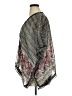 Angie 100% Polyester Red Gray Kimono Size XL - photo 5