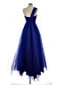 Mac Duggal 100% Polyester Blue Cocktail Dress Size 2 - photo 2