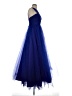 Mac Duggal 100% Polyester Blue Cocktail Dress Size 2 - photo 4