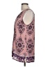 Violet & Claire 100% Polyester Damask Pink Sleeveless Blouse Size L - photo 5