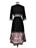Lapis Paisley Black Casual Dress Size M - photo 2