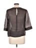 Max Mara Gray 3/4 Sleeve Blouse Size 10 (estimated) - photo 2
