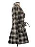 DKNY 100% Polyester Gray Coat Size 4 - photo 4