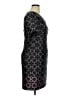 Brooks Brothers 100% Polyester Argyle Black Casual Dress Size 14 (petite) - photo 4