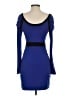 BCBGeneration Blue Cocktail Dress Size S - photo 2
