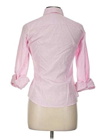 Thomas Pink 3/4 Sleeve Button-Down Shirt (view 2)