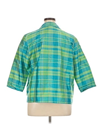Coldwater Creek 3/4 Sleeve Silk Top (view 2)