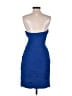 Bill Levkoff 100% Polyester Blue Cocktail Dress Size 6 - photo 2