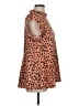 Angashion Orange Short Sleeve Turtleneck Size L - photo 4