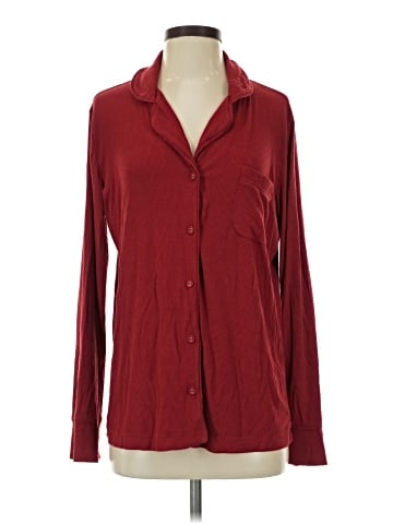 SKIMS Long Sleeve Blouse (view 1)