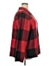 J.Jill Plaid Red Coat Size 2X - photo 4