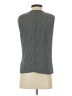 Eva Longoria 100% Polyester Gray Sleeveless Blouse Size S - photo 2