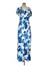 IMAN Blue Casual Dress Size L - photo 1
