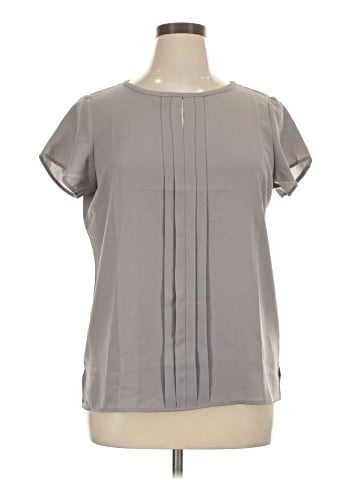 Lands' End Short Sleeve Blouse (view 1)