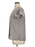 Lands' End 100% Polyester Gray Short Sleeve Blouse Size 14 - photo 5