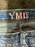 YMI Solid Blue Jeans Size 12 - photo 3